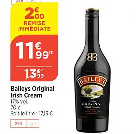 baileys original irish cream