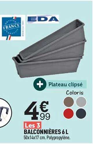 balconnières 6 l