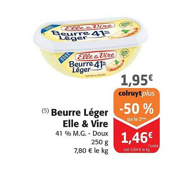 Beurre Léger Elle & Vire