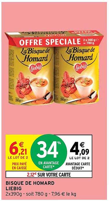 bisque de homard liebig