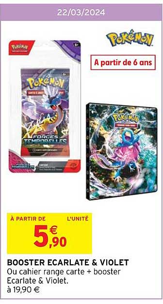 Booster écarlate & Violet