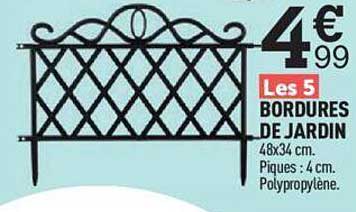 bordures de jardin