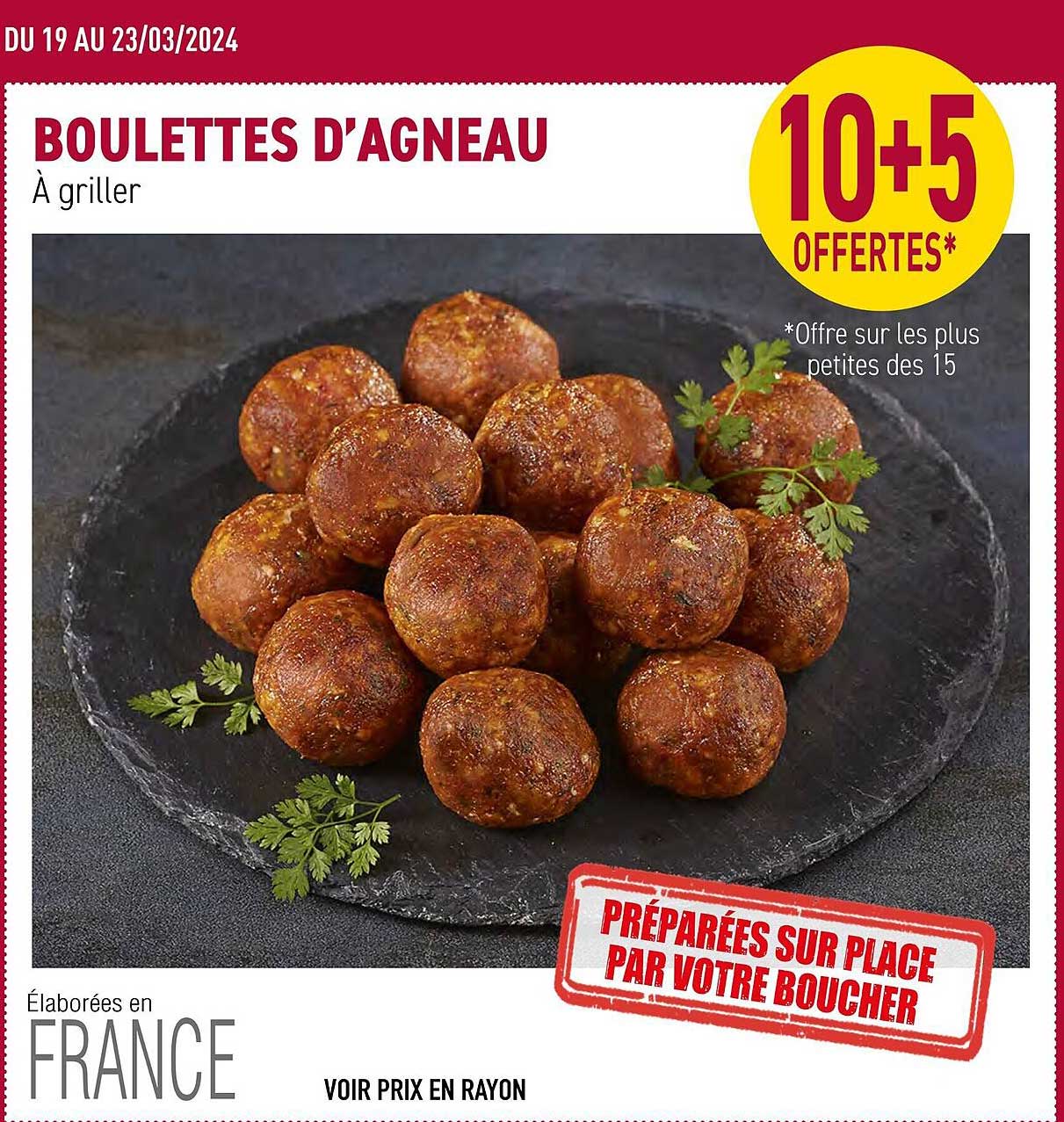 boulettes d'agneau