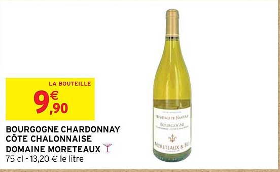 bourgogne chardonnay côte chalonnaise domaine moreteaux