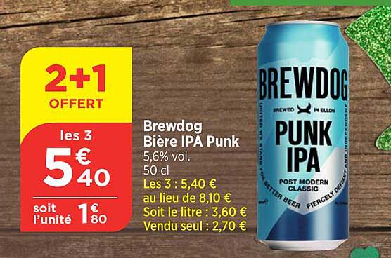 brewdog bière ipa punk