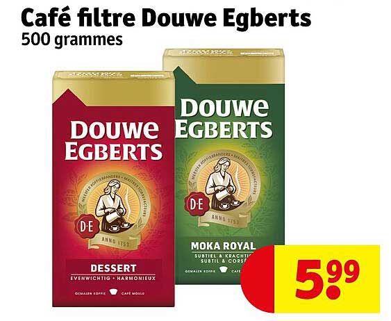 café filtre douwe egberts