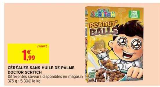 céréales sans huile de palme doctor scritch