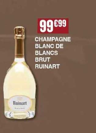 champagne blanc de blancs brut ruinart