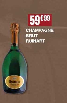 champagne brut ruinart