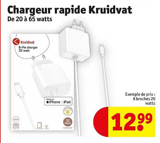 Chargeur Rapide Kruidvat