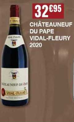 châteauneuf du pape vidal-fleury 2020