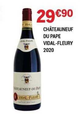 châteauneuf du pape vidal-fleury 2020