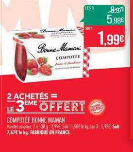 compotée bonne maman