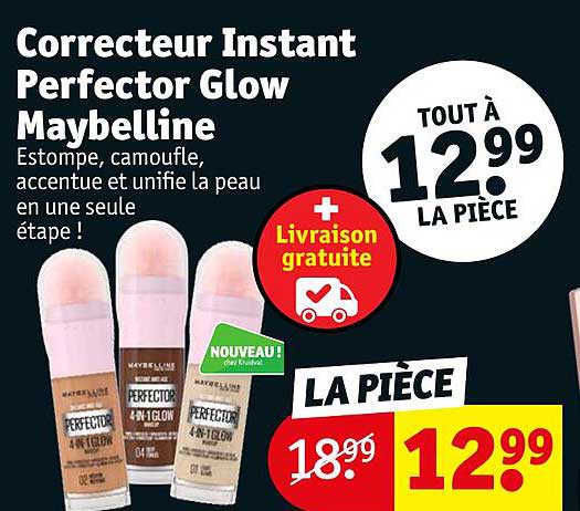 correcteur instant perfector glow maybelline