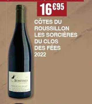 côtes du roussillon les sorcières du clos des fées 2022