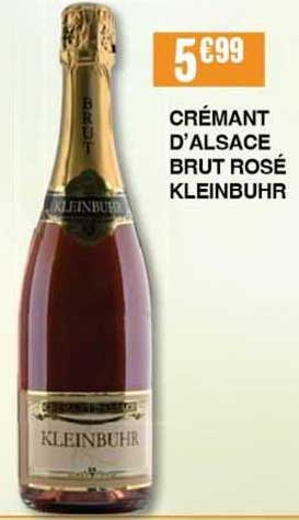 crémant d'alsace brut rosé kleinbuhr