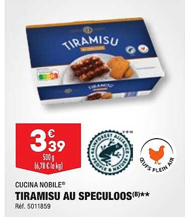 cucina nobile tiramisu au speculoos