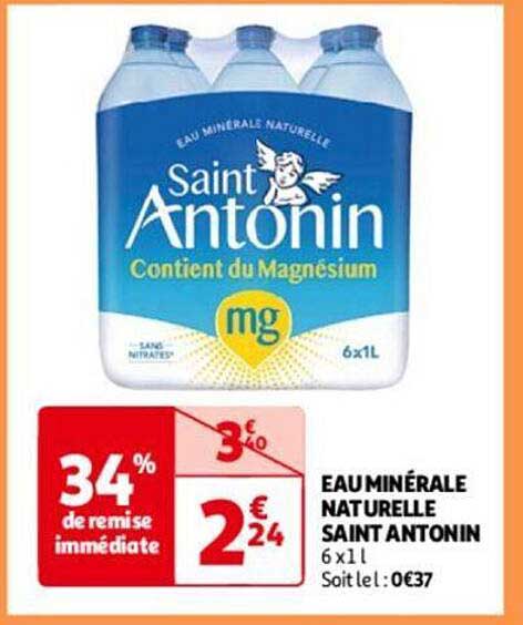 eau minérale naturelle saint antonin