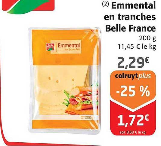 Emmental En Tranches Belle France