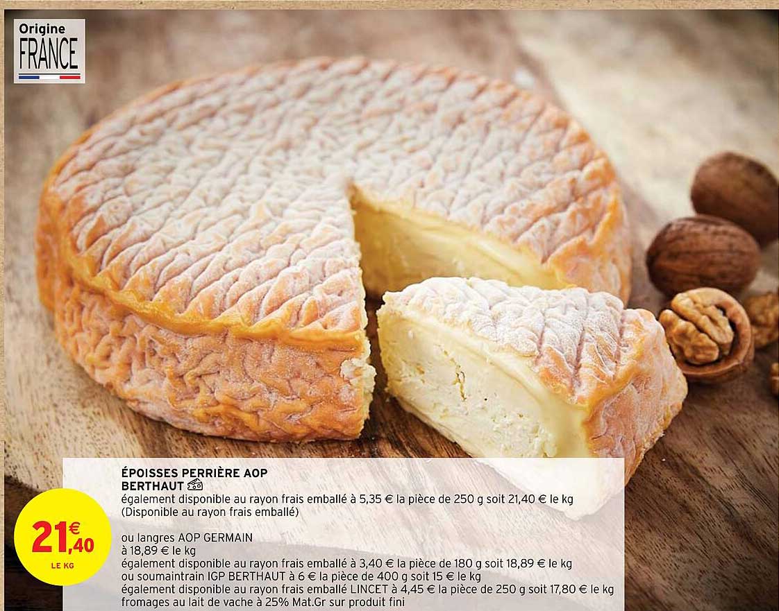 époisses perrière aop berthaut