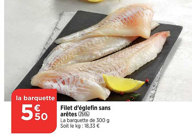 Filet D'églefin Sans Arêtes