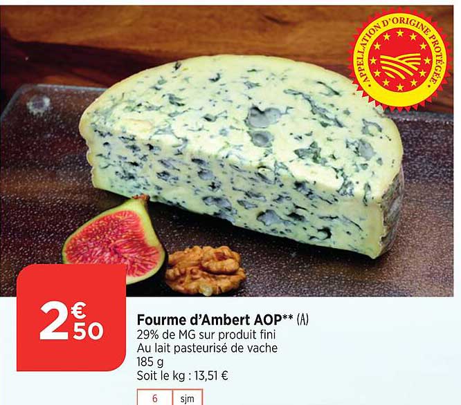 fourme d'ambert aop