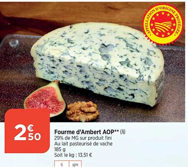 fourme d'ambert aop