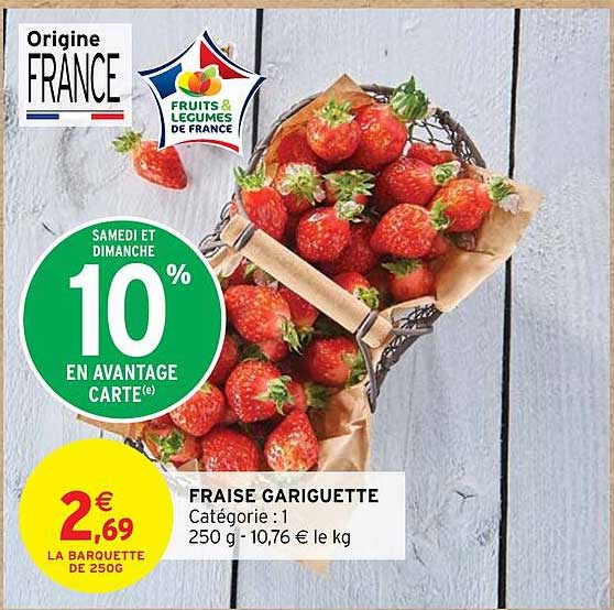 fraise gariguette