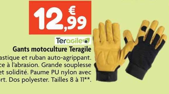 gants motoculture teragile
