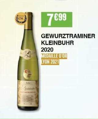 gewurztraminer kleinbuhr 2020