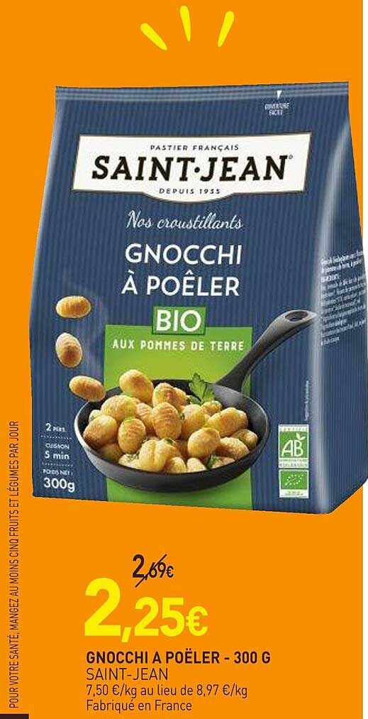 gnocchi à poëler saint-jean