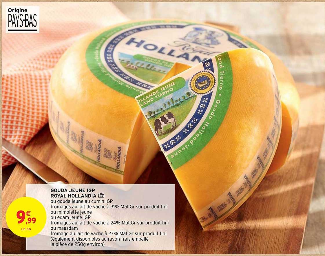 Gouda Jeune Igp Royal Hollandia
