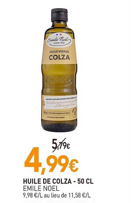 huile de colza emile noel