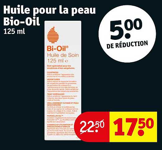 huile pour la peau bio-oil 125 ml