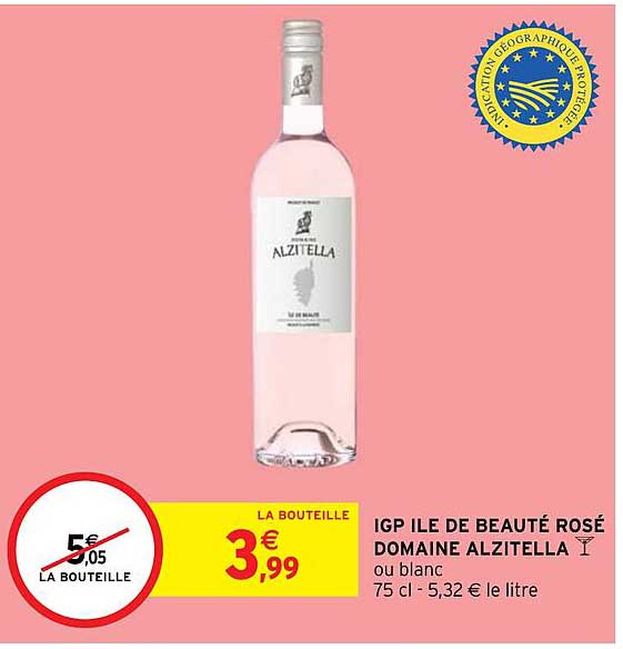 igp île de beauté rosé domaine alzitella