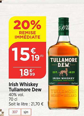 irish whiskey tullamore dew