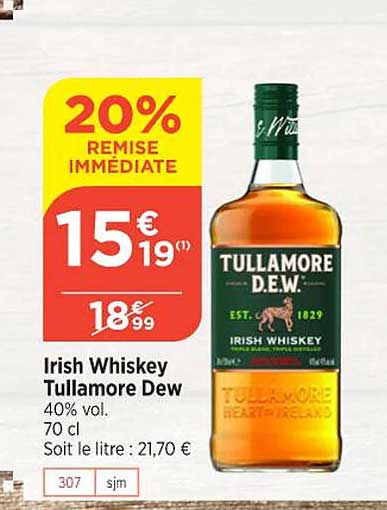 irish whiskey tullamore dew