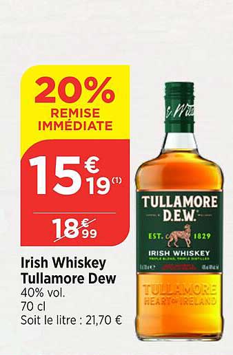 irish whiskey tullamore dew