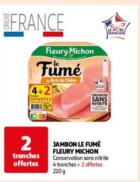 jambon le fumé fleury michon