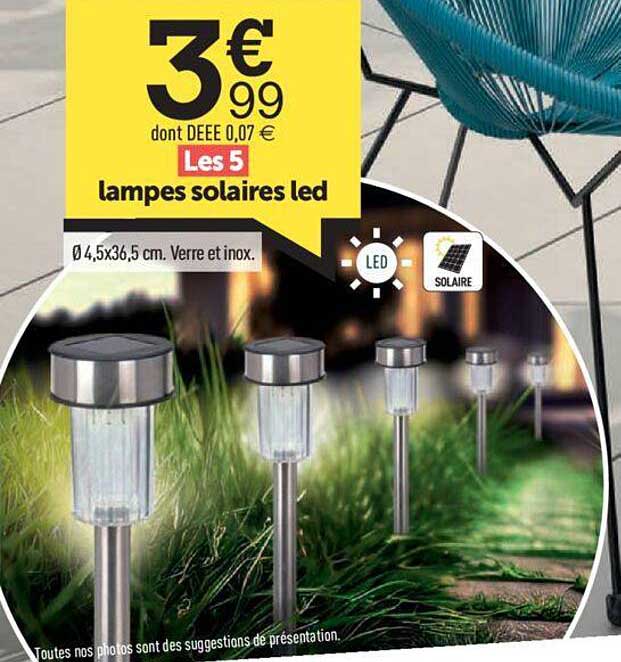 lampes solaires led
