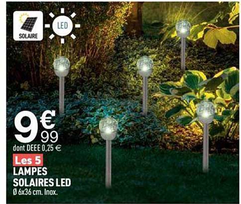 lampes solaries led
