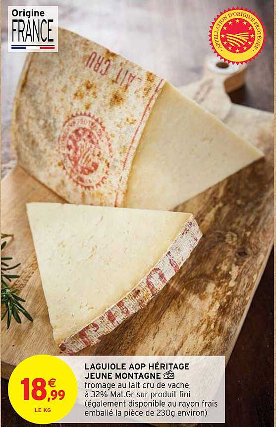 Languiole Aop Héritage Jeune Montagne