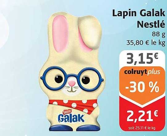 lapin galak nestlé