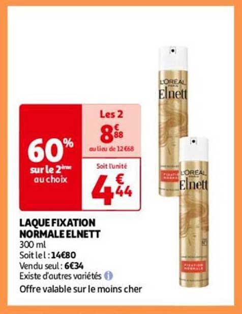 laque fixation normale elnett