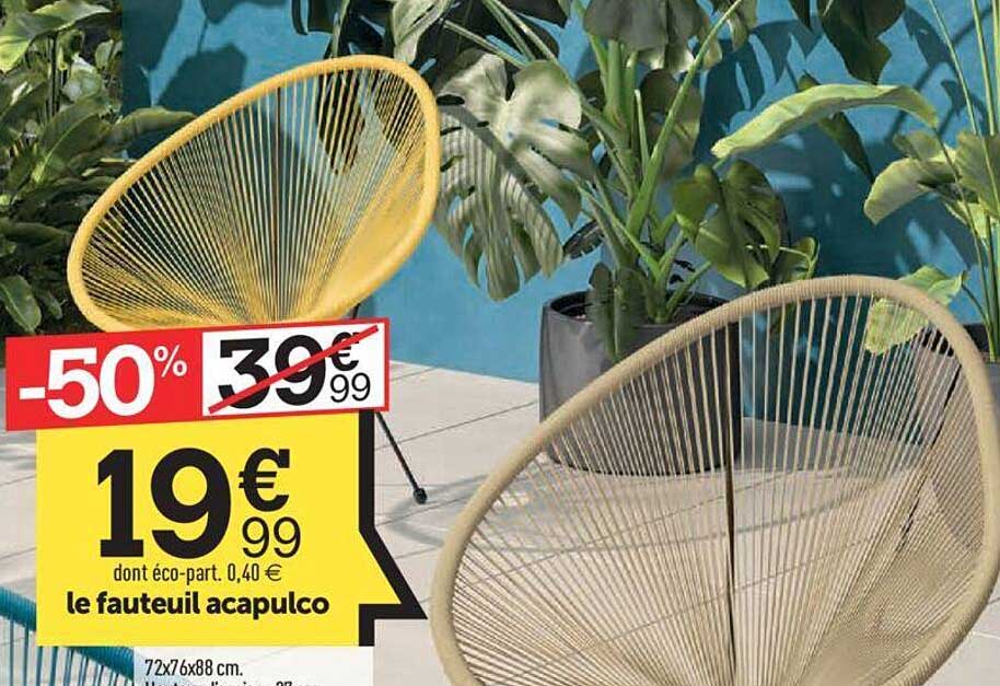 le fauteuil acapulco