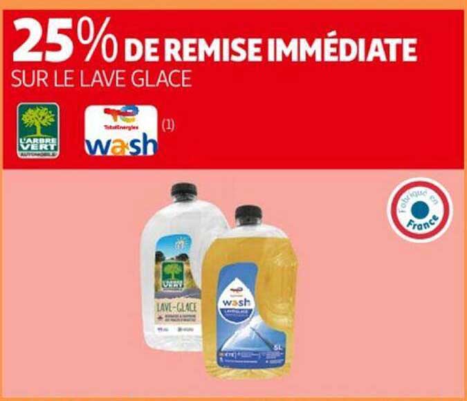 le lave glace l'arbre vert, total wash