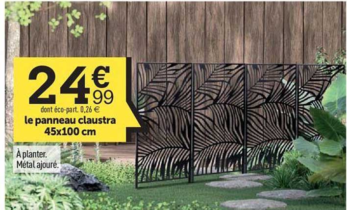 Le Panneau Claustra 45x100 Cm