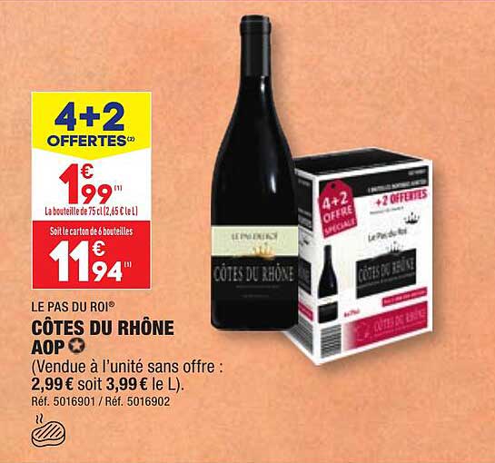 le pas du roi côtes du rhône aop
