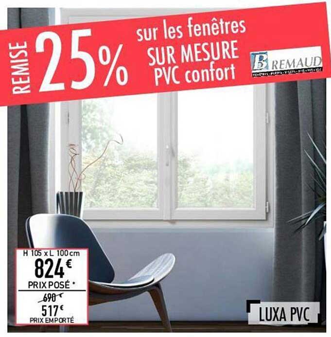 les fenêtres sur mesure pvc confort