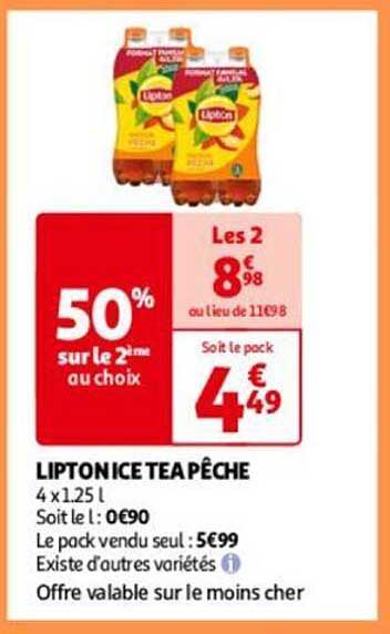 Lipton Ice Tea Pêche
